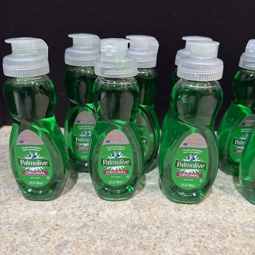 Lot of 12 Palmolive Original Travel Size Liquid Dish Soap 3 Fl Oz Bottles - Picture 3 of 5